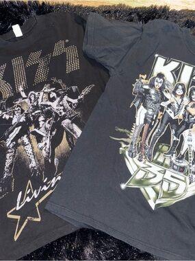 KISS Gold Themed T-shirt Bundle